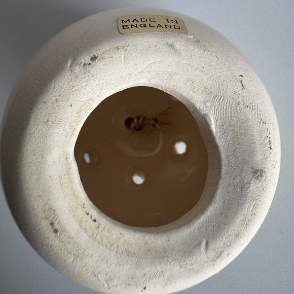 Vintage Victorian Romantic Scenery Ceramic Pomander Made In England - Picture 4 of 4